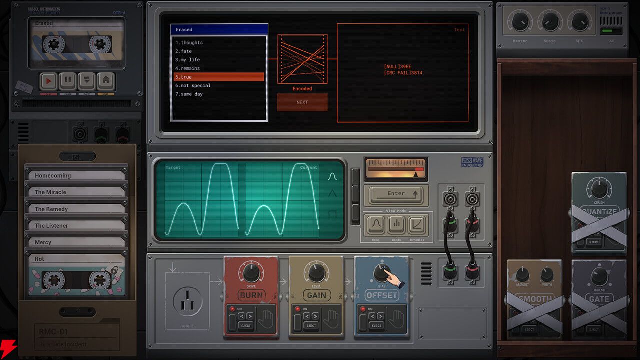 病院を襲った惨劇の真相とは？ 波形パズル『The Lacuna Tapes：Analog Signal Archive』Steamストアページ公開