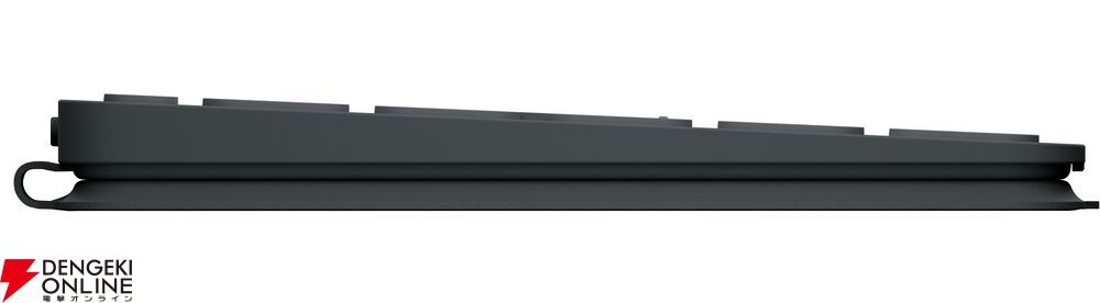 ロジクール、重さ222gの軽量＆薄型のポータブルキーボード“KEYS-TO-GO