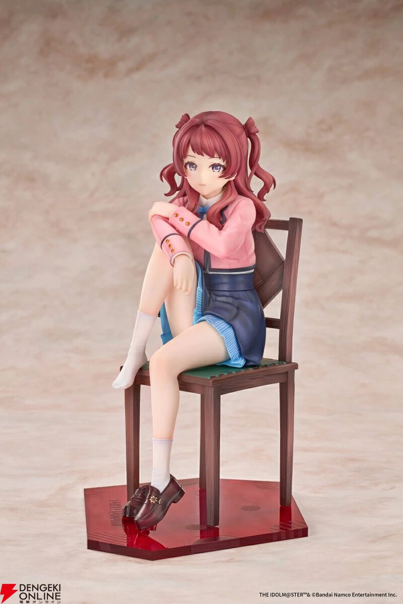『学マス』花海咲季が“雨上がりのアイリス”特訓前姿でフィギュア化。物憂げな表情を再現