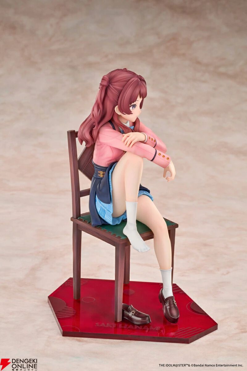 『学マス』花海咲季が“雨上がりのアイリス”特訓前姿でフィギュア化。物憂げな表情を再現