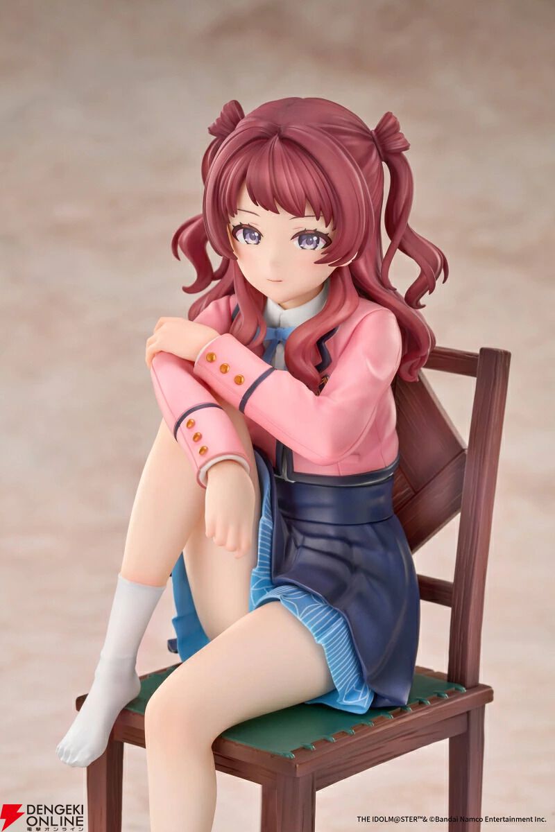 『学マス』花海咲季が“雨上がりのアイリス”特訓前姿でフィギュア化。物憂げな表情を再現