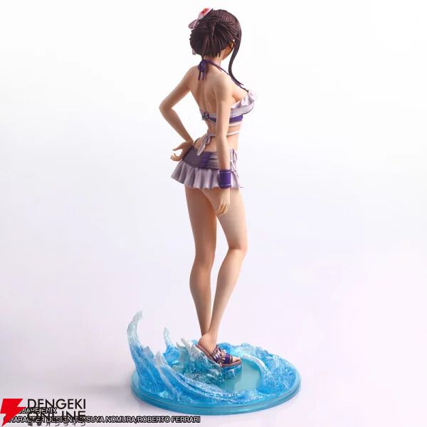 FF7R』水着ティファのフィギュアが予約開始。繊細な造形と美しい水辺の