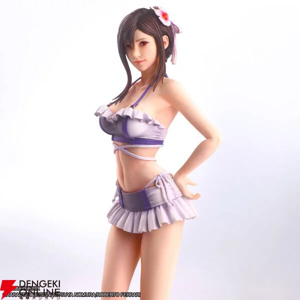 『FF7R』水着ティファのフィギュアが予約開始。繊細な造形と美しい水辺の台座に注目