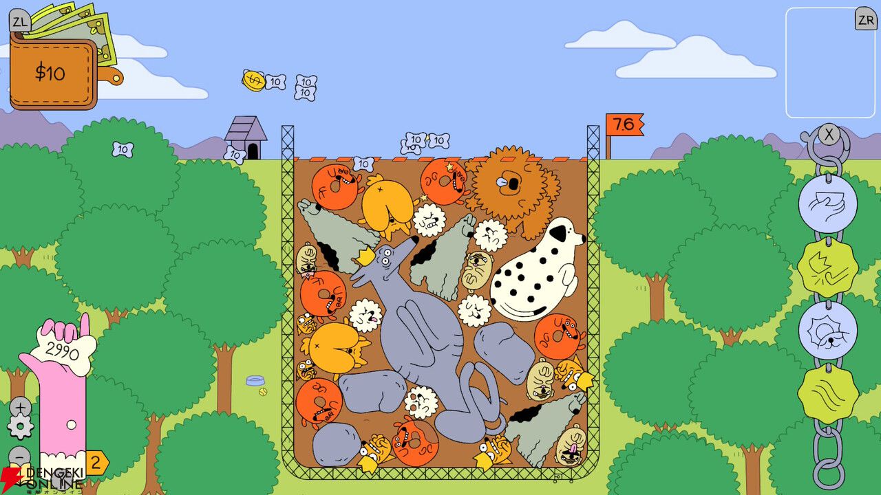 Steamで“圧倒的に好評”のわんこ合体ローグライク『ドッグパイル』がSwitchやスマホで配信開始