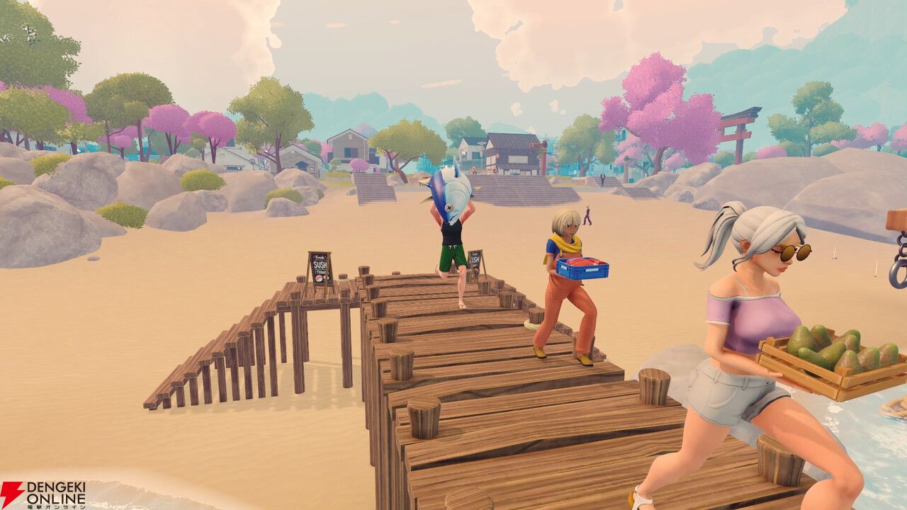 最大5人でドタバタ寿司屋経営！ 海洋探索×レストラン経営AVG『Deep Blue Sushi』Steamでアーリーアクセス開始