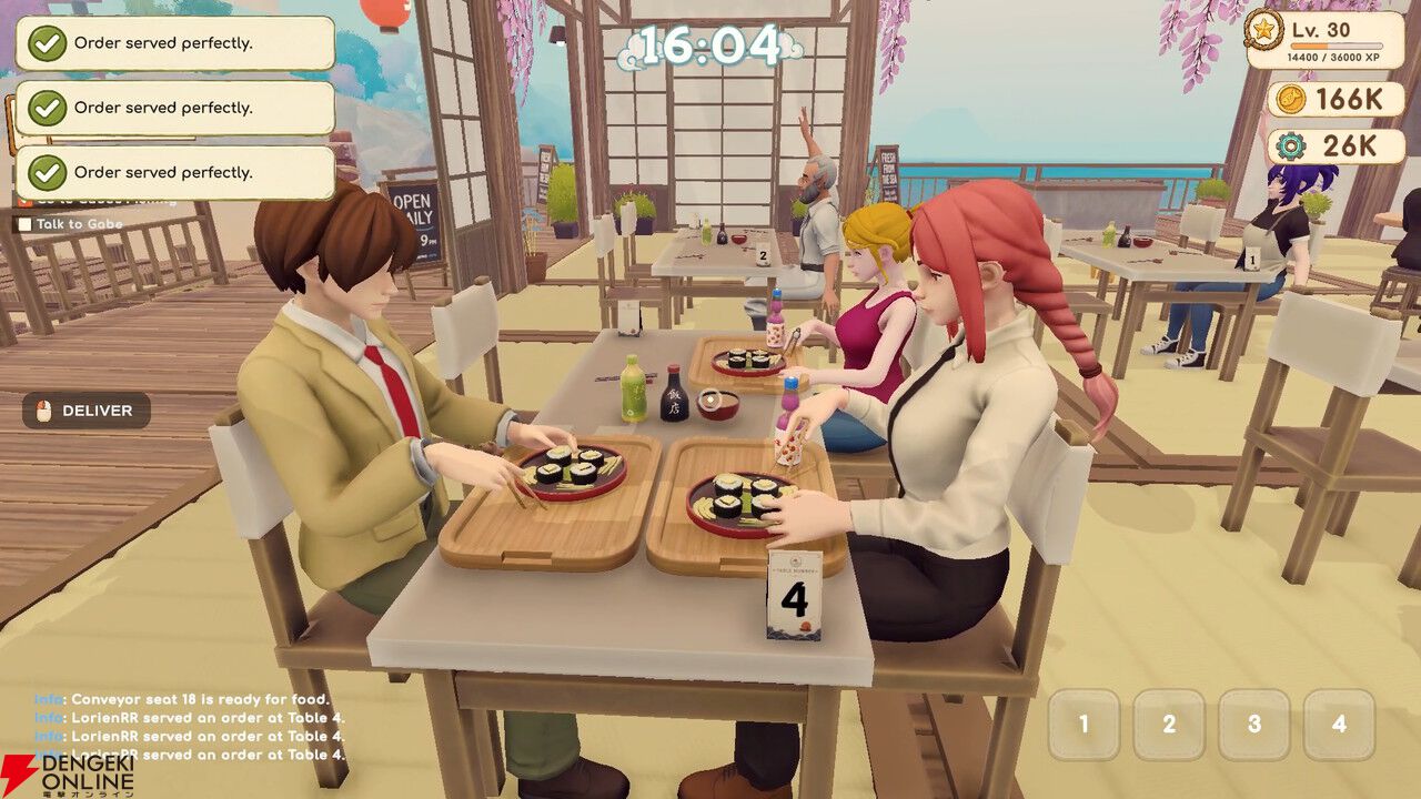 最大5人でドタバタ寿司屋経営！ 海洋探索×レストラン経営AVG『Deep Blue Sushi』Steamでアーリーアクセス開始