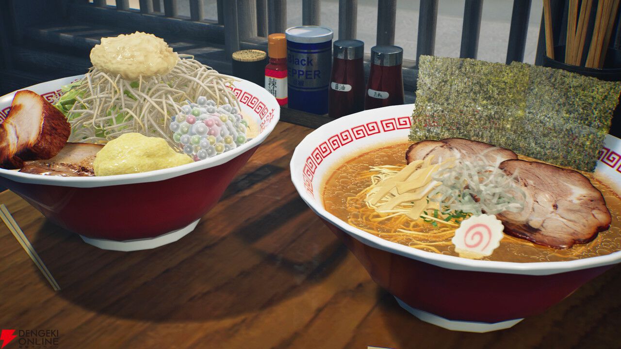 トッピングは物理演算、泥棒は“手裏剣”で撃退!? カオスで本格的なラーメン店経営シム『Japanese Ramen Simulator』発表