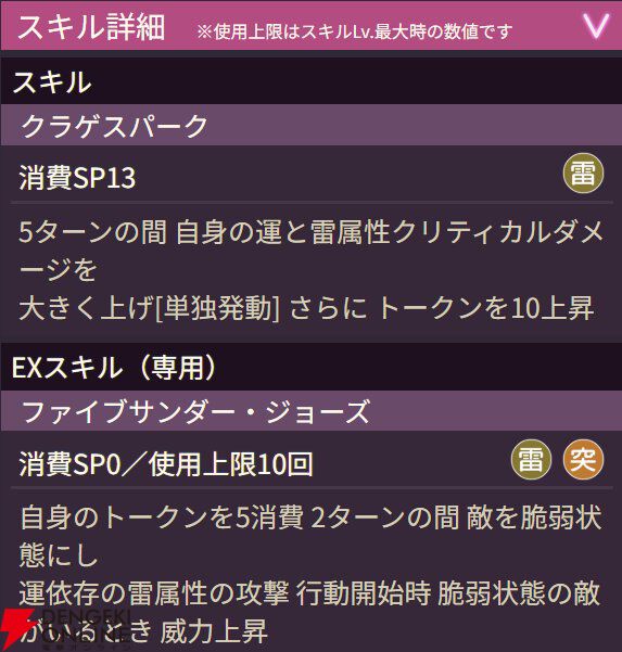 【ヘブバン攻略】SSレゾナンス豊後弥生（なつやすみを征服でゲス！）は運依存でEXスキルの威力が上昇する雷属性ブレイカー【日記#281】