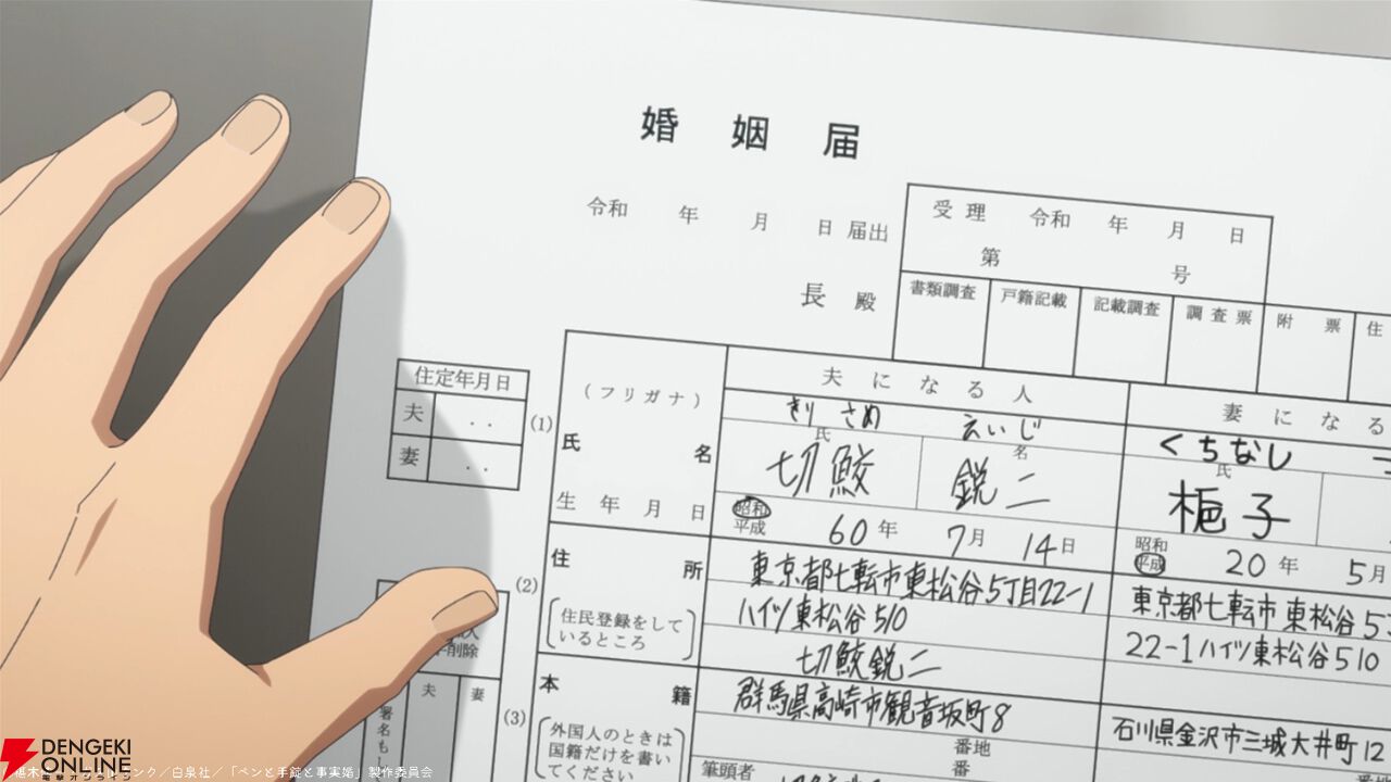 『ペンと手錠と事実婚』