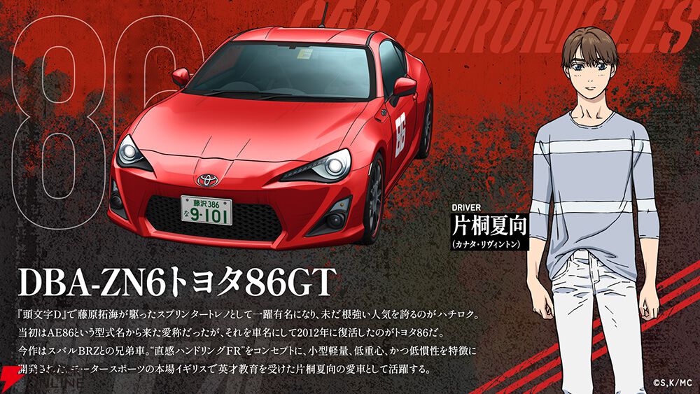 頭文字D』後継作のアニメ『MFゴースト』1st Seasonが7/1より