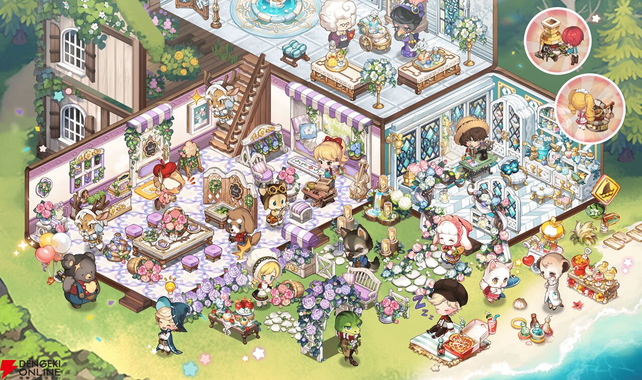 『おいでよマイホーム』9月10日サービス終了。クラフトや工房の模様替えなどを楽しめる箱庭ゲームでキュートなビジュアルも魅力