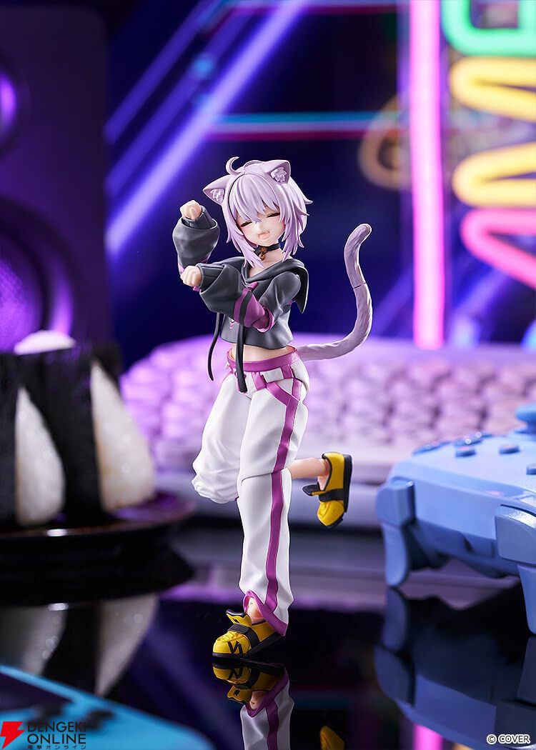 【ホロライブ】猫又おかゆのfigmaが登場。表情は全4種、おにぎりゃーなどオプションパーツも充実