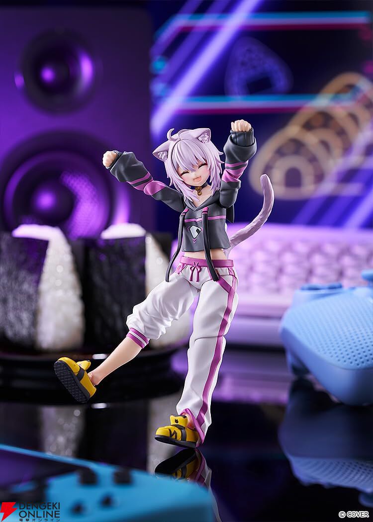 【ホロライブ】猫又おかゆのfigmaが登場。表情は全4種、おにぎりゃーなどオプションパーツも充実