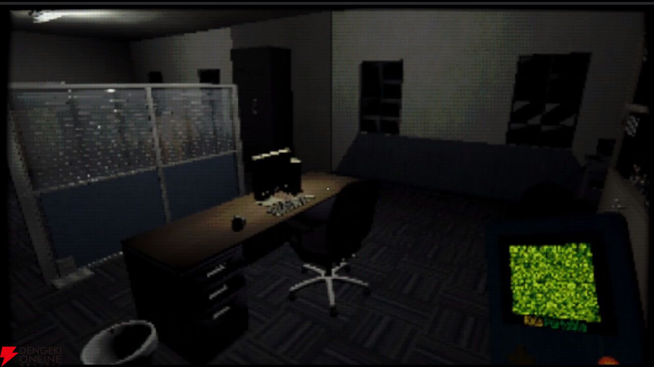 携帯ゲーム中も背後の怪異は止まらない…。中古ゲーム屋で働く夜勤サバイバルホラー『Night Portable』2026年配信