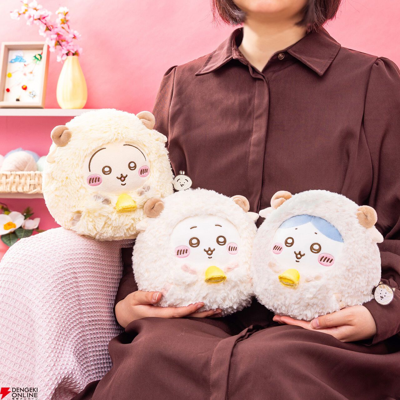 ちいかわ ハッピーバッグ2022 ぬいぐるみ ちいかわ』ハッピーバッグ2027が予約開始！ ひつじグッズ満載の福袋を