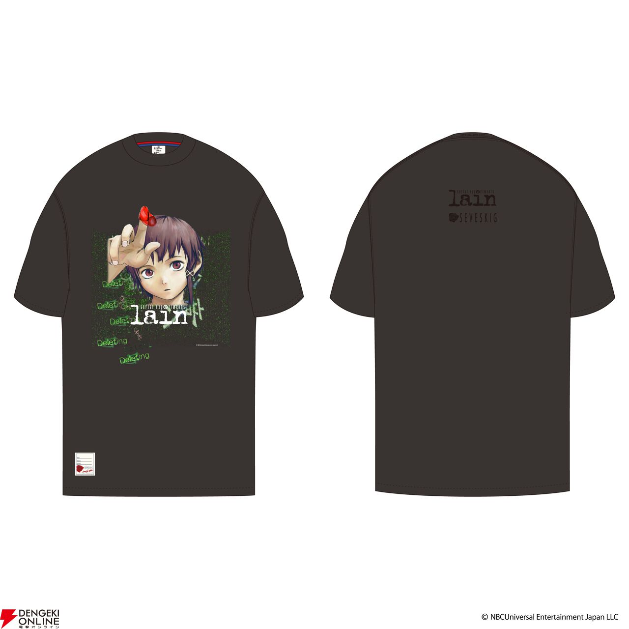 アニメ『serial experiments lain』×SEVESKIGコラボアイテムが登場