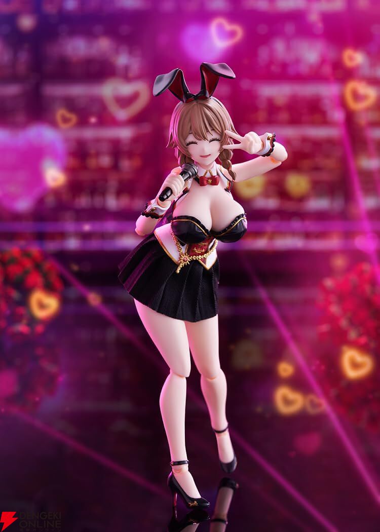 『バニーガーデン2』お紳士様必見。花奈のfigmaはPTAならぬPKO(パンツ・こうかん・おがめる)システム搭載!?