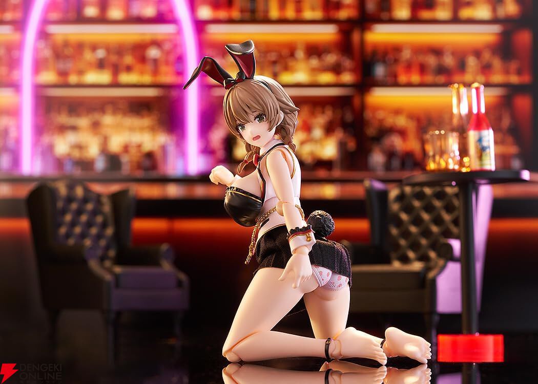 『バニーガーデン2』お紳士様必見。花奈のfigmaはPTAならぬPKO(パンツ・こうかん・おがめる)システム搭載!?