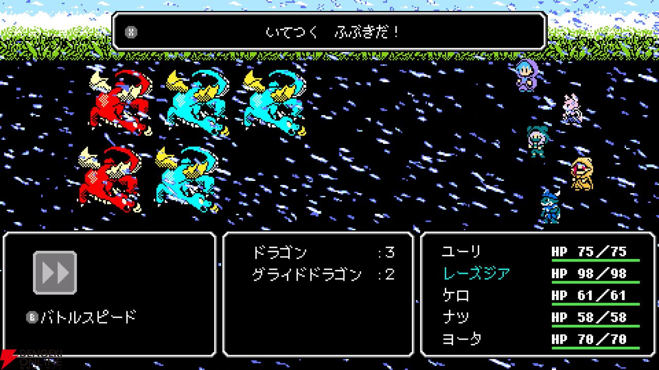 懐かしいのに新しい! 8bit風オープンダンジョンRPG『クレセント・タワー ライジング』がSteamで配信決定