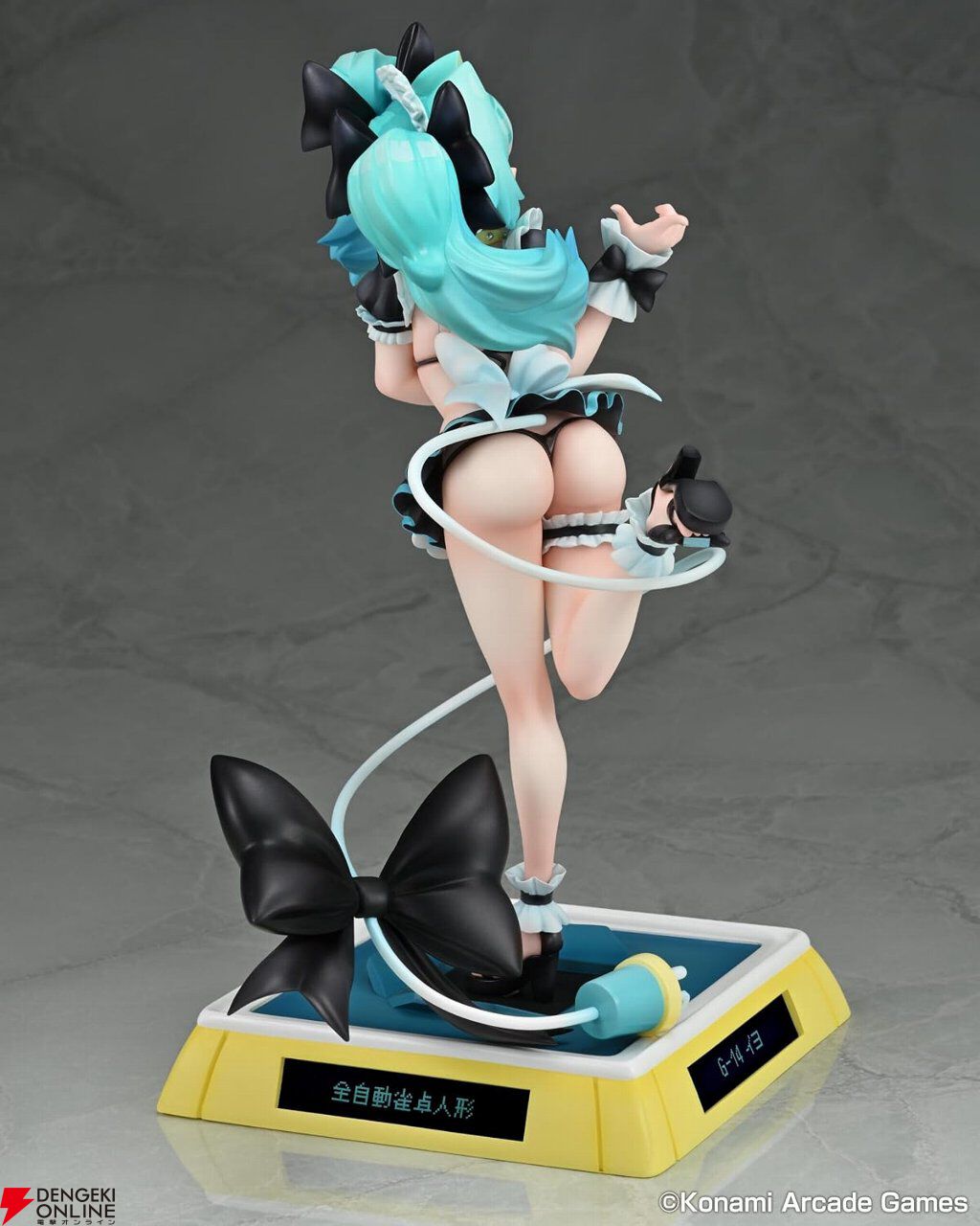 『麻雀ファイトガール』イヨがローシャンテメイド夏ver.でフィギュア化ですヨ！ お尻から太ももにかけてのラインなどどの角度から見ても大満足の造形