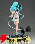 『麻雀ファイトガール』イヨがローシャンテメイド夏ver.でフィギュア化ですヨ！ お尻から太ももにかけてのラインなどどの角度から見ても大満足の造形