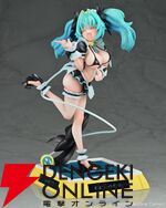 『麻雀ファイトガール』イヨがローシャンテメイド夏ver.でフィギュア化ですヨ！ お尻から太ももにかけてのラインなどどの角度から見ても大満足の造形