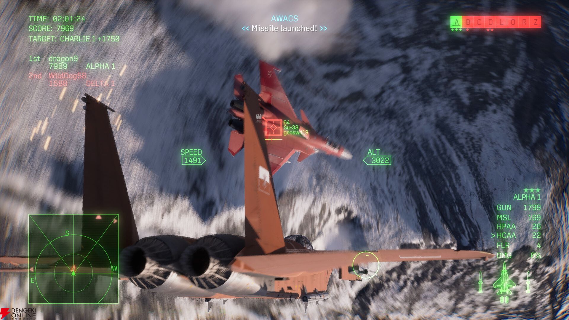 『ACE COMBAT 8: WINGS OF THEVE（エースコンバット8）』