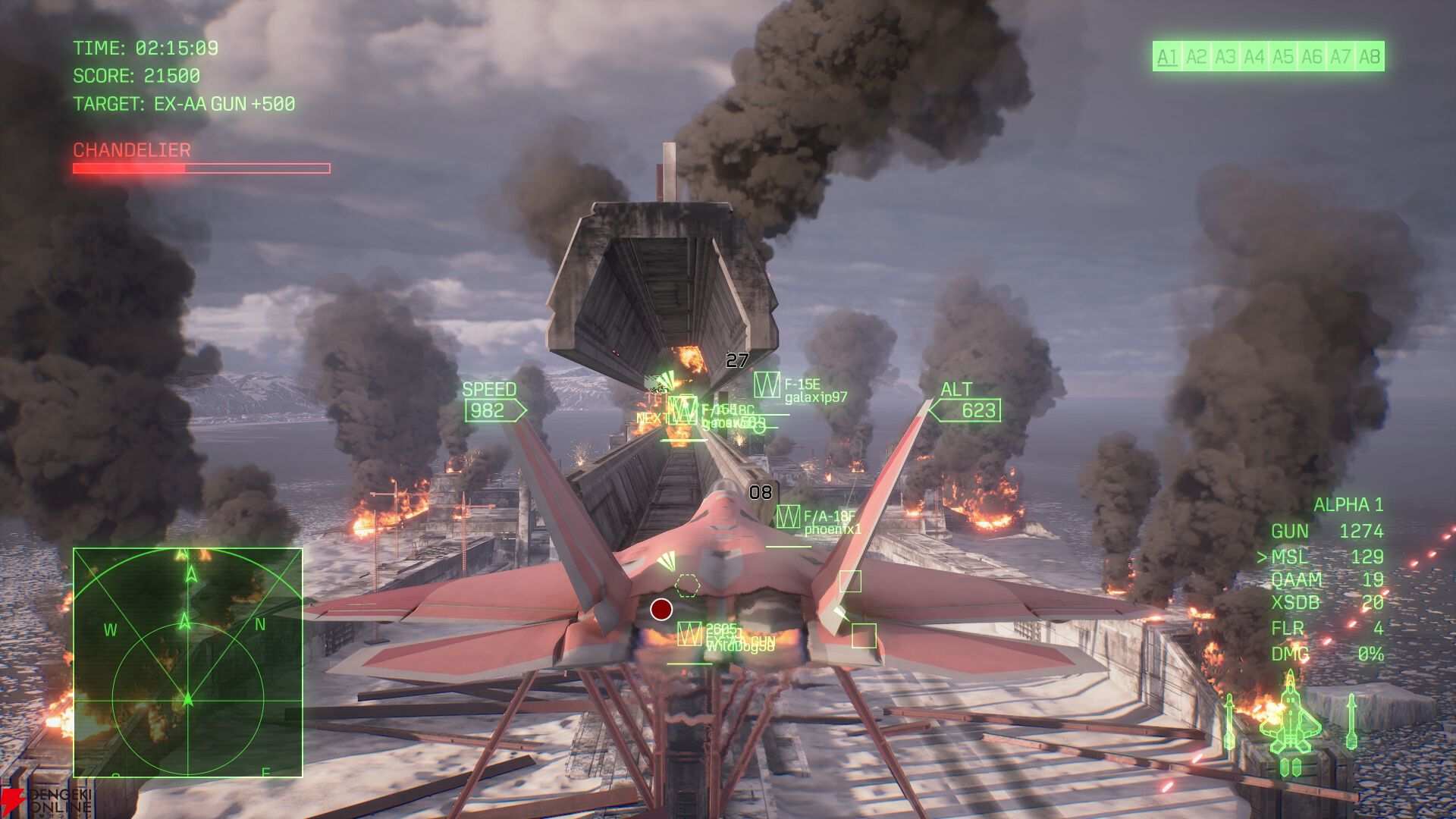 『ACE COMBAT 8: WINGS OF THEVE（エースコンバット8）』