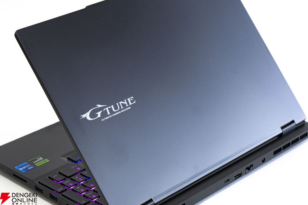 G-Tune15.3インチゲーミングノートPC“E5-I7G60BK-A”レビュー。RTX4060/240Hz液晶搭載でPCゲームも快適動作＆コスパも優秀  - 電撃オンライン