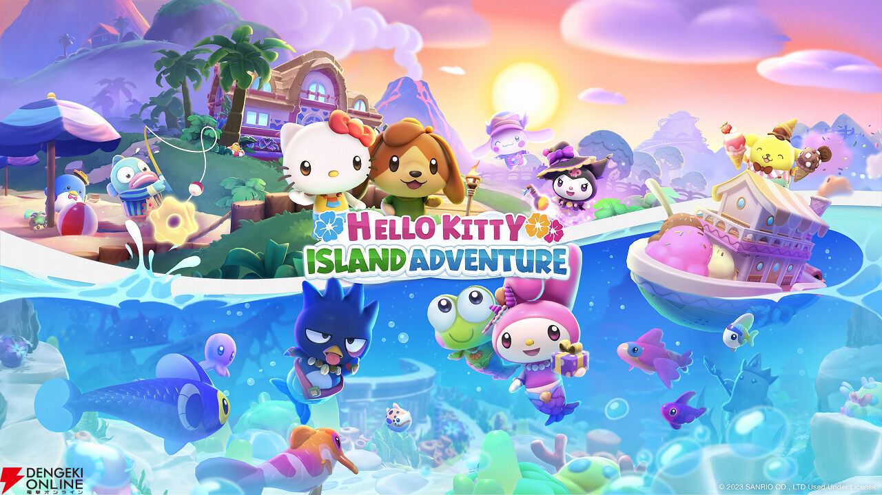 サンリオキャラと島で生活する『Hello Kitty Island Adventure