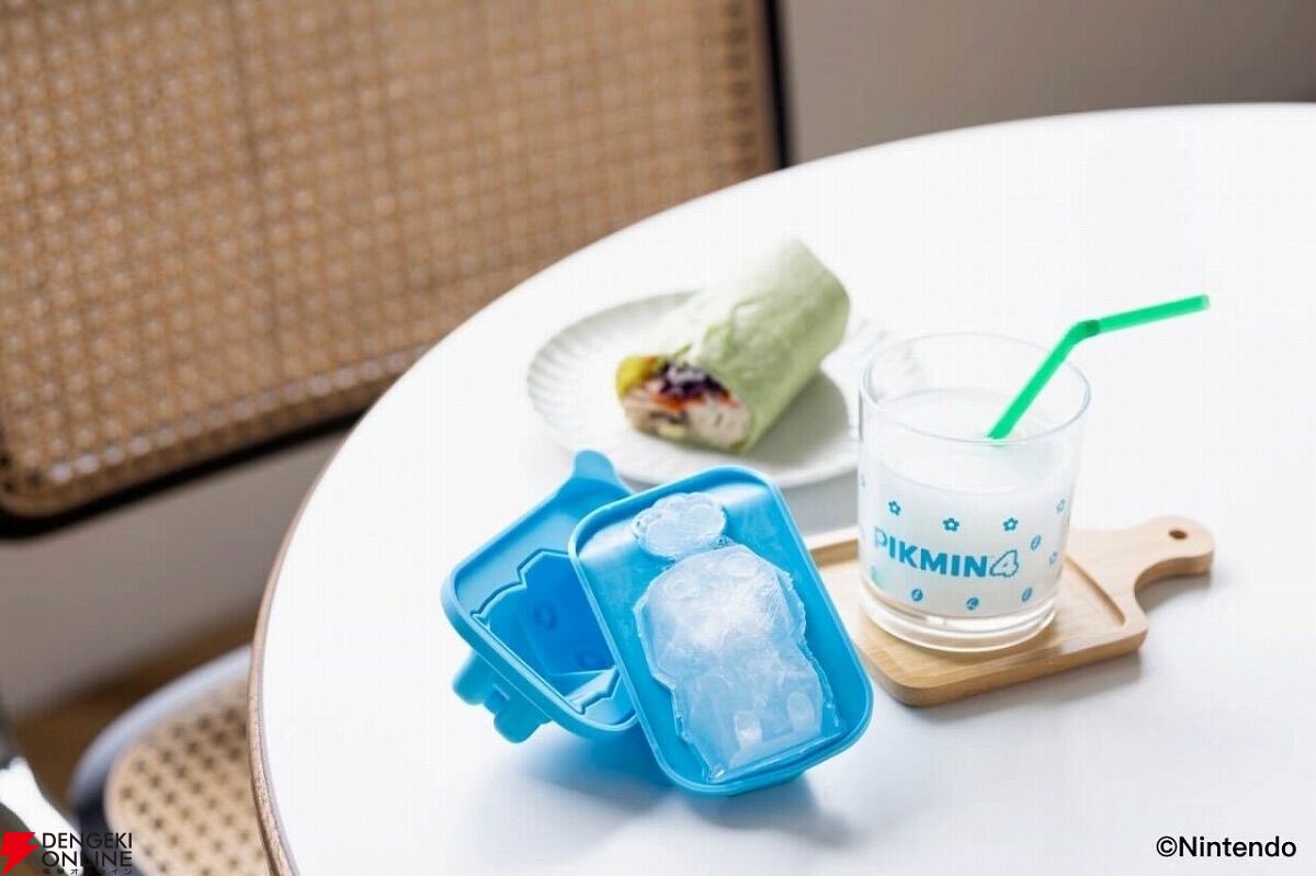 ピクミン】氷ピクミンが作れる製氷器＆コップがセットになった