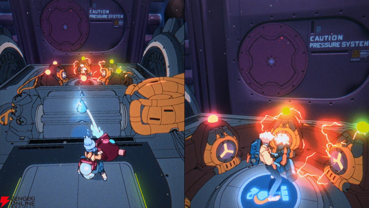 レトロアニメ調の2人協力アドベンチャー『オービタルズ Orbitals』Switch 2で本日配信！ 限定ストアも開催中