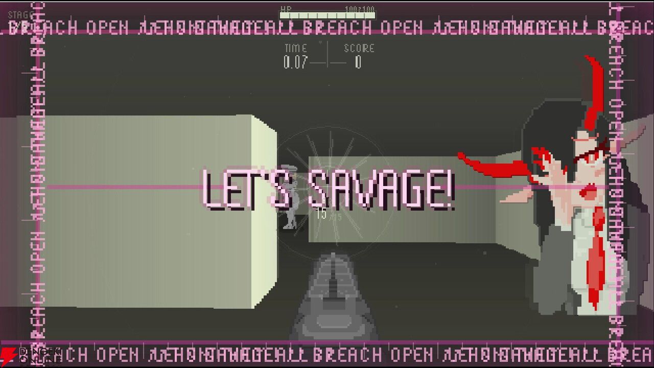 サキュバスに呪われて天使の施設へカチコミ!? 高速FPS『サツバツサッキュバス』2026年Steamで配信