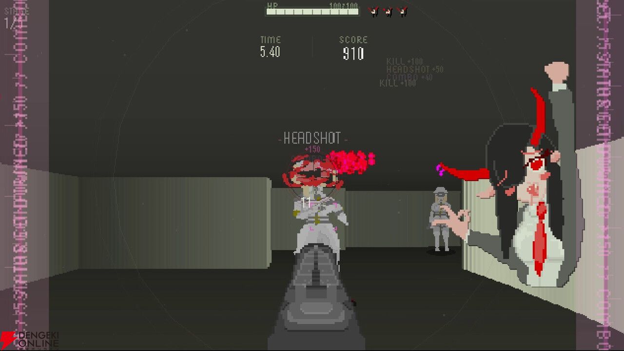 サキュバスに呪われて天使の施設へカチコミ!? 高速FPS『サツバツサッキュバス』2026年Steamで配信