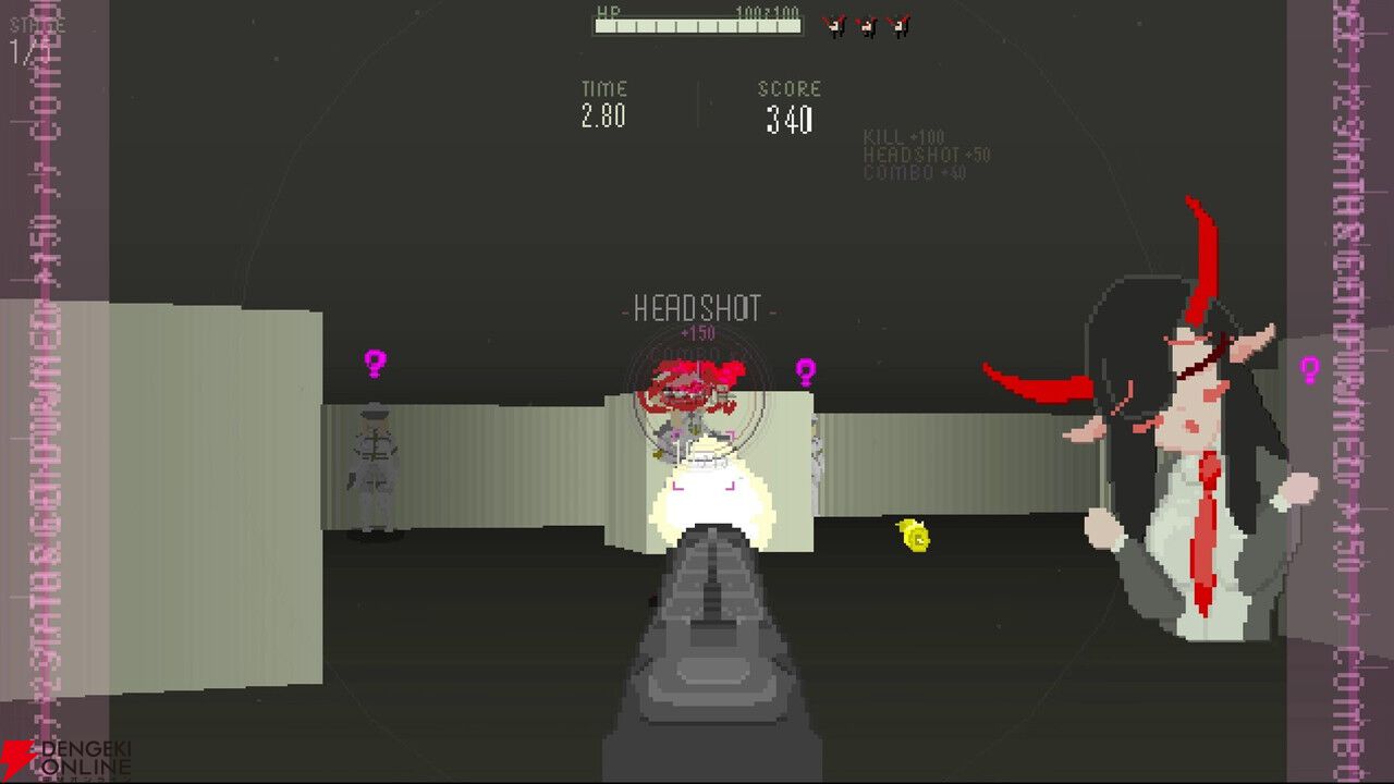 サキュバスに呪われて天使の施設へカチコミ!? 高速FPS『サツバツサッキュバス』2026年Steamで配信
