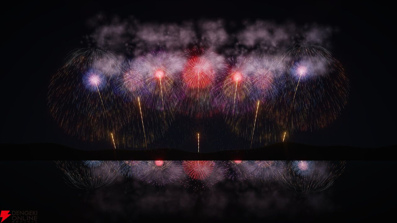 夜空を自分の手で演出する花火シミュレーター『BURST NOIR』本日9/4発売。花火を組み合わせて自分だけの花火大会を作ろう