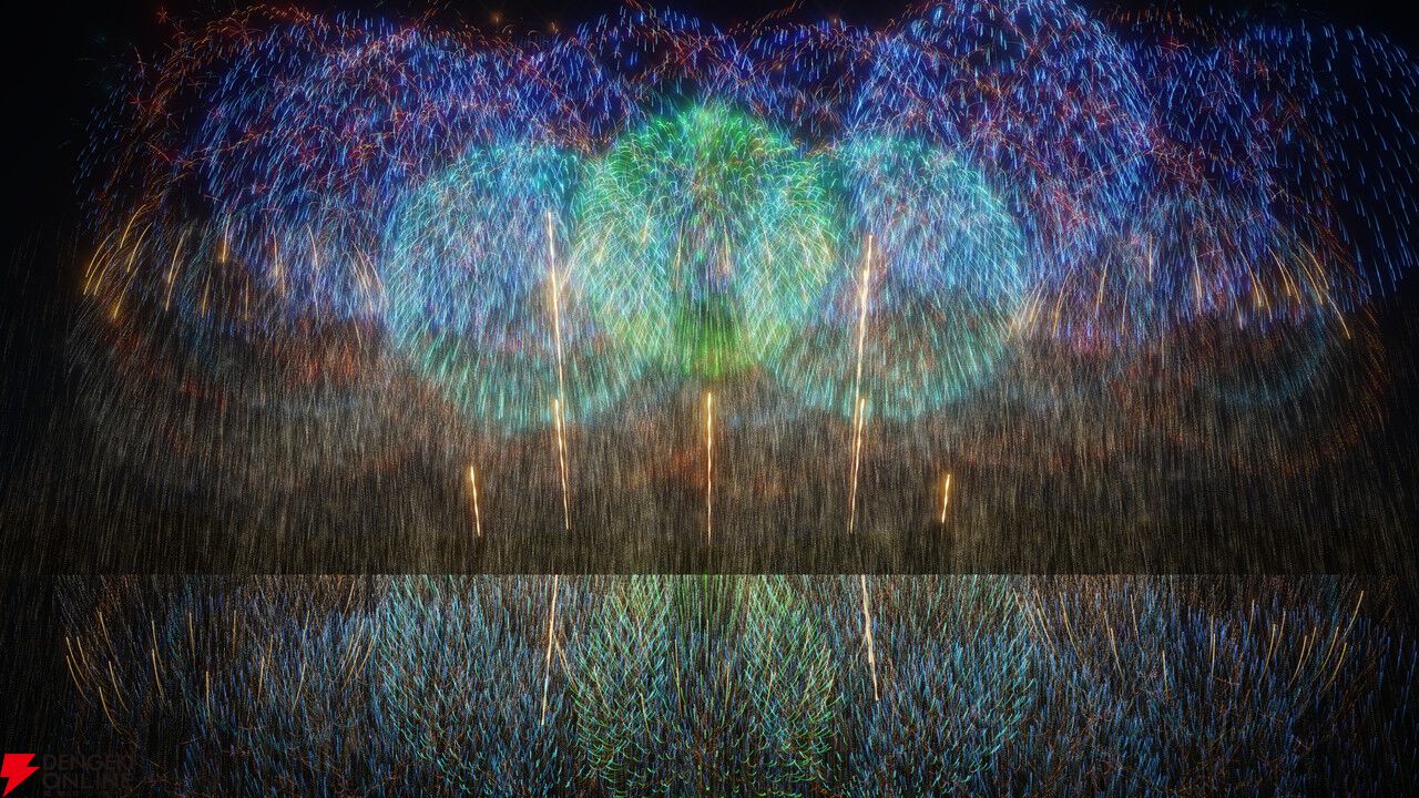 夜空を自分の手で演出する花火シミュレーター『BURST NOIR』本日9/4発売。花火を組み合わせて自分だけの花火大会を作ろう