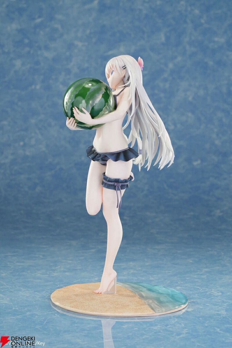 Summer Pockets』しろはの新作フィギュアが予約受付中。水着姿でビーチ