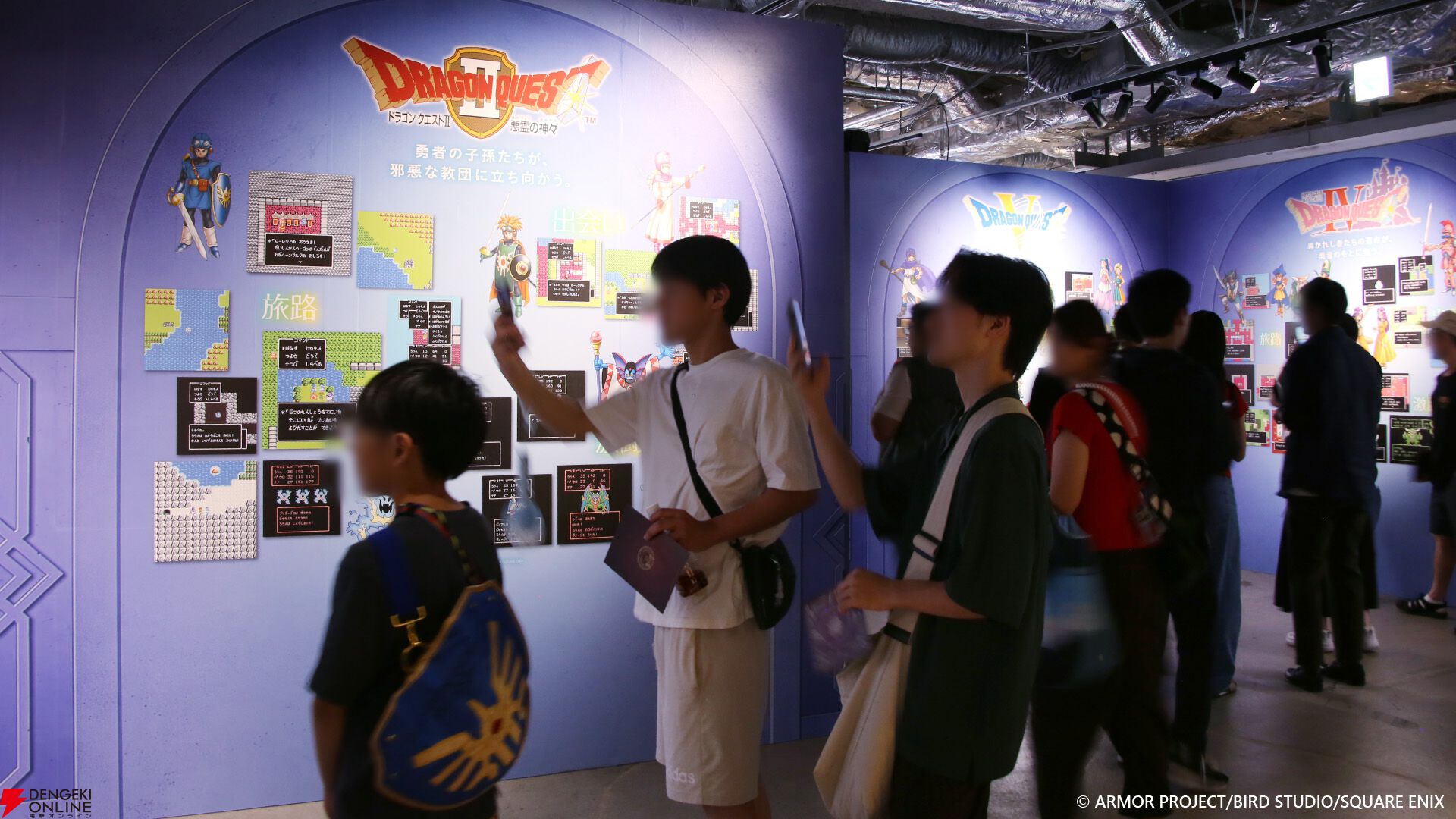 新品未開封　ドラゴンクエスト40周年記念展　the DIVE ウォールクロック 画像11/15＞【ドラクエ】40周年記念展『the DIVE』大阪開催が決定