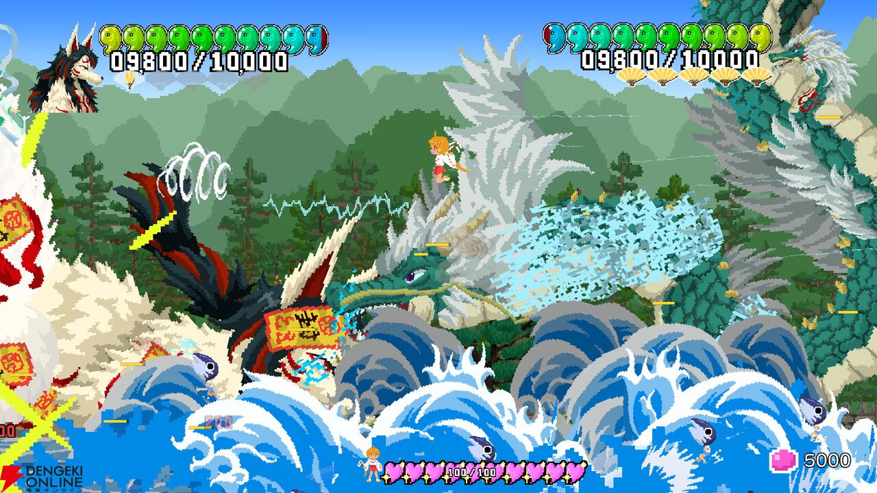巫女ギャルが巨神に乗って大暴れ！ 巨神vs巨神のド迫力アクション『巨神乃シノギ』2027年Steamで発売