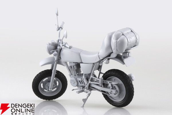 ゆるキャン』志摩リンのスクーターと土岐綾乃のミニバイクがプラモデル