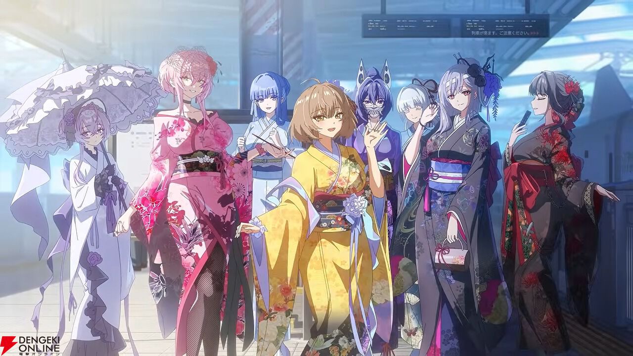 NIKKE in 京都》第2弾のアニメPV公開。和装でいつもと雰囲気が異なる