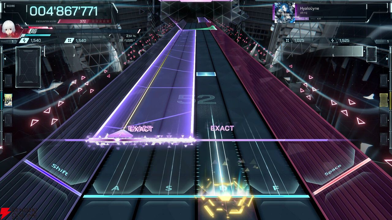 『Arcaea』開発元lowiroがおくる新作リズムAVG『In Falsus』Steamで本日発売。70曲以上の音楽と物語が融合