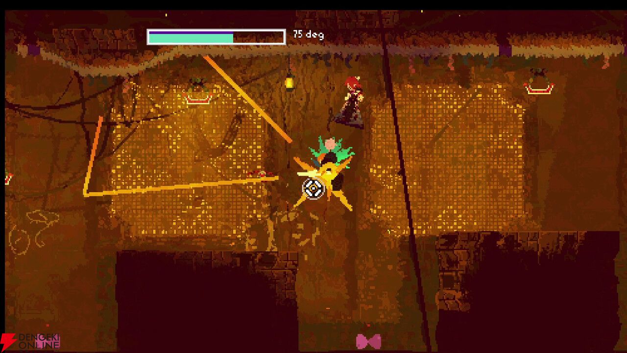 グラップリング×銃で空中を舞え！ アクロバティックなメトロイドヴァニア『Iron Bramble』Steam体験版が9/17配信