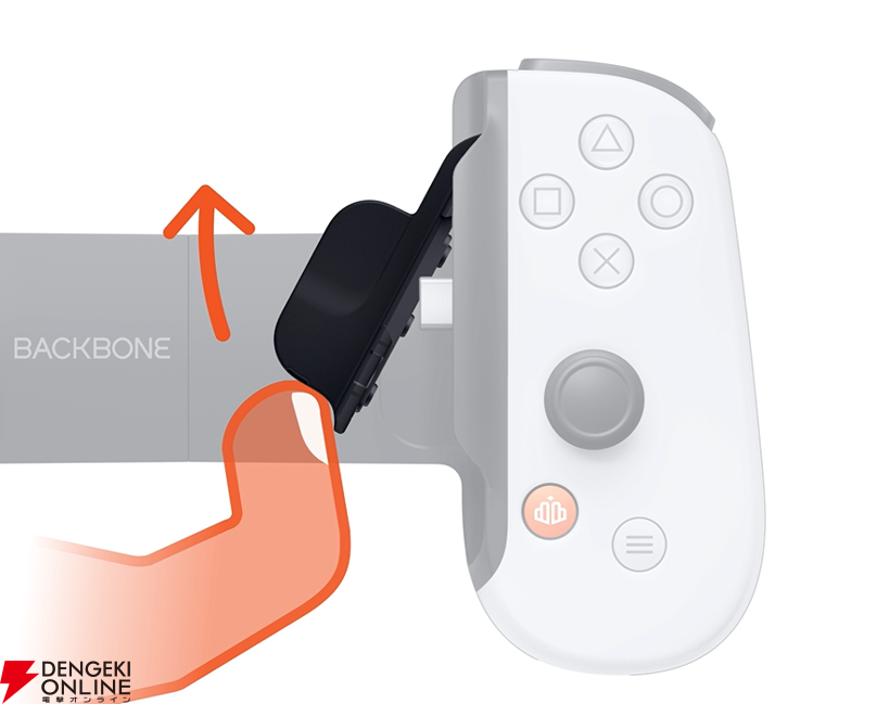 PlayStation公式ライセンス商品、スマホ用ゲームコントローラー