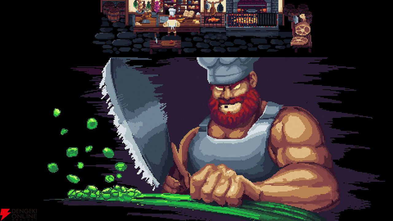 狩ったモンスターを料理して酒場を経営するドット絵アクションRPG『Monster Cuisine』Steamでプレイテスト受付中