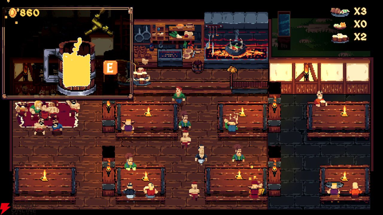 狩ったモンスターを料理して酒場を経営するドット絵アクションRPG『Monster Cuisine』Steamでプレイテスト受付中