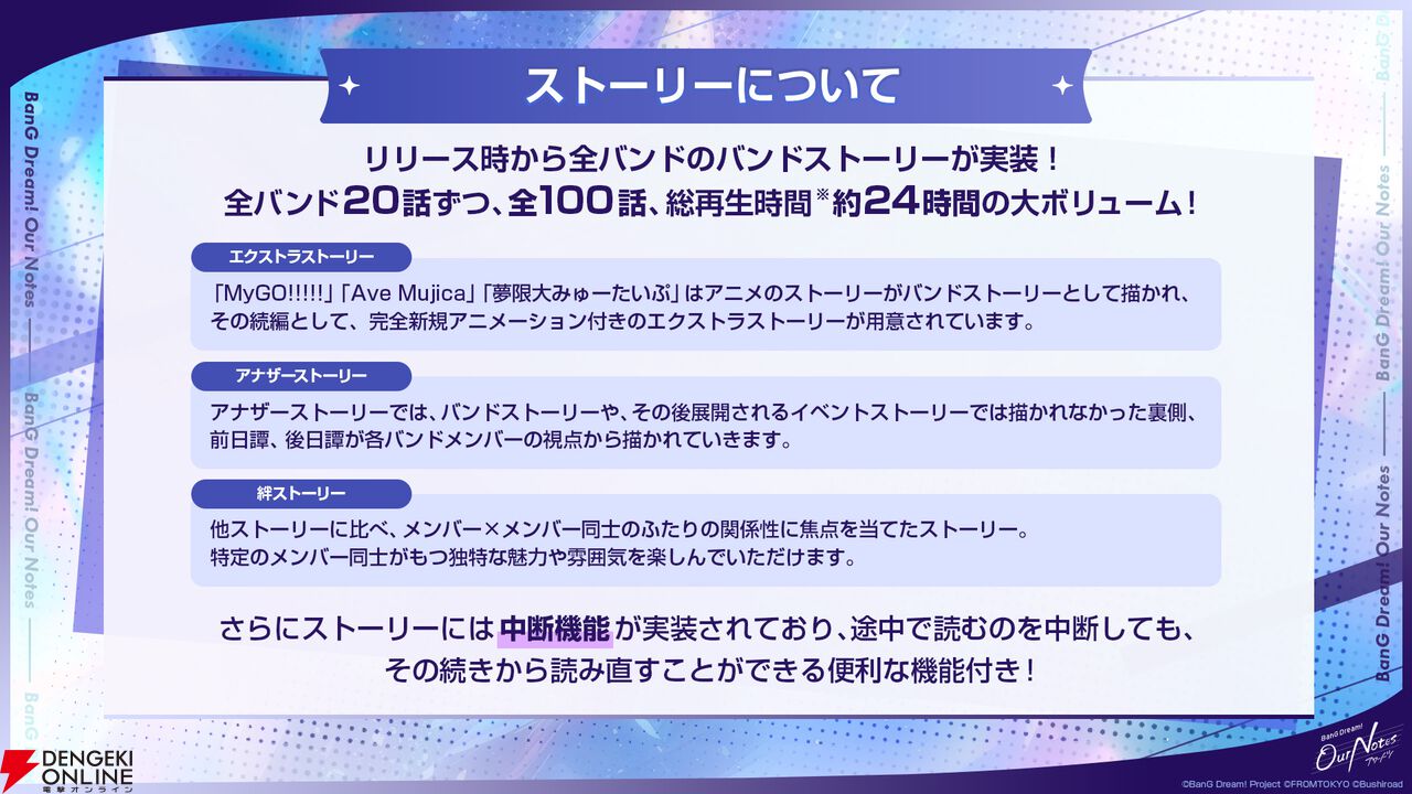 『BanG Dream! Our Notes(バンドリ!アワーノーツ)』