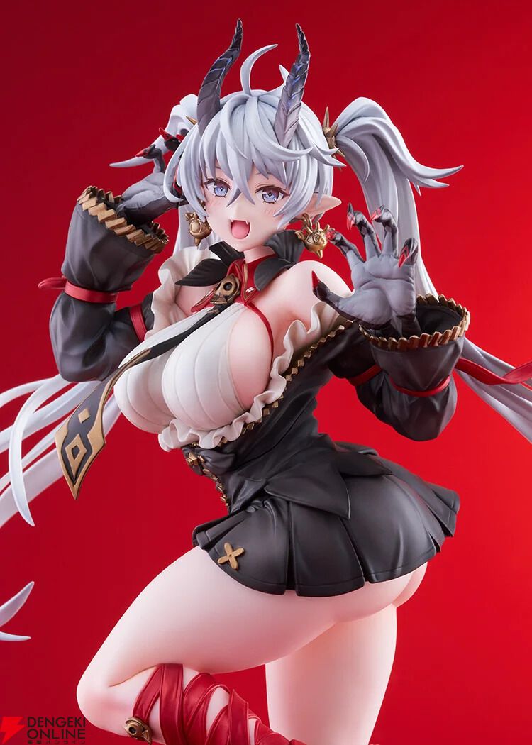 トリダモノのオリジナルキャラ・ベルがフィギュア化。魅惑的なボディラインと明るい笑顔、異形の部位のコントラストが鮮やか