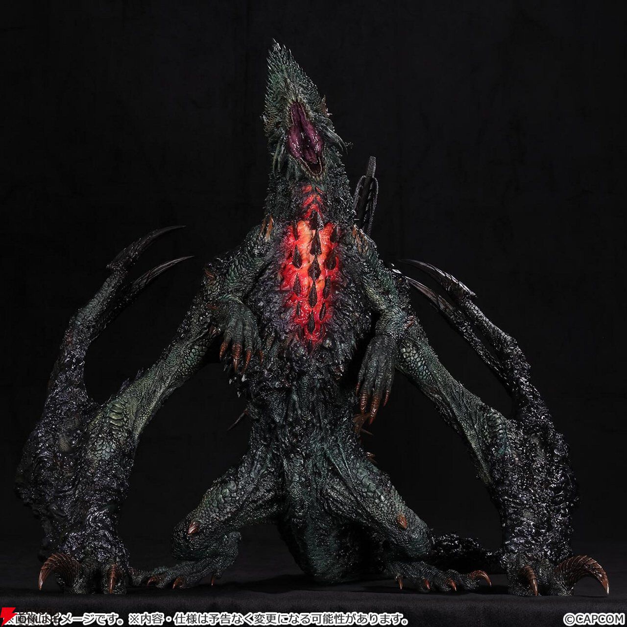 『モンハン』ゴグマジオスが全高約43cmの超ド級サイズでフィギュア化。生物的質感や体表を覆う油、赤熱表現などをリアルに再現
